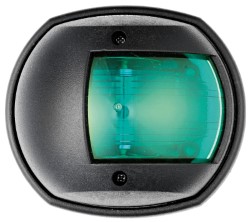 Classic 12 black/112.5° green navigation light 